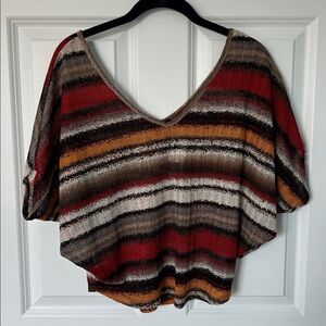 Love Culture Striped V-Neck Top | Striped Top | Fall | Stripes | Fall Colors